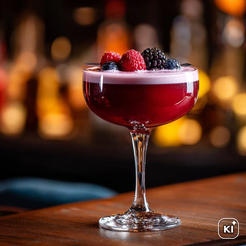 Spiced Berry Sour Rezept