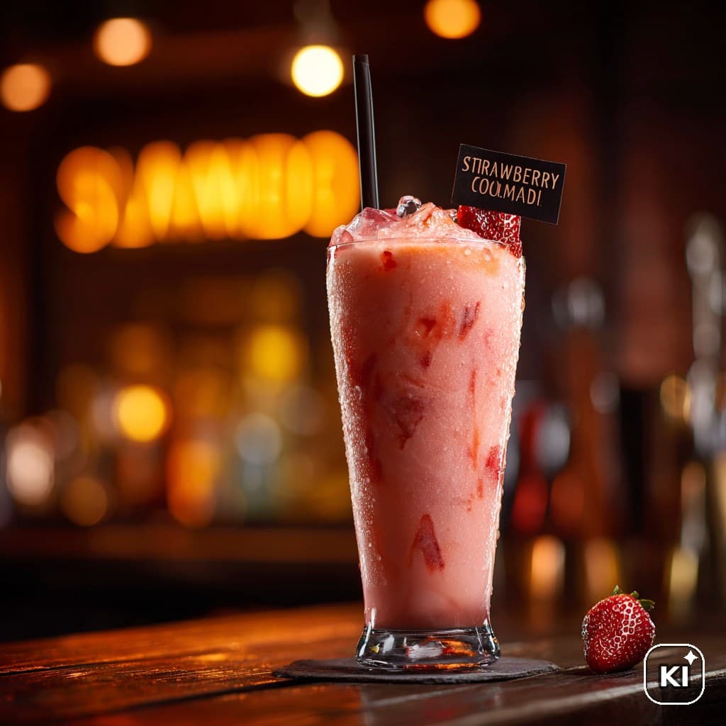 Strawberry-Colada Cocktail Rezept