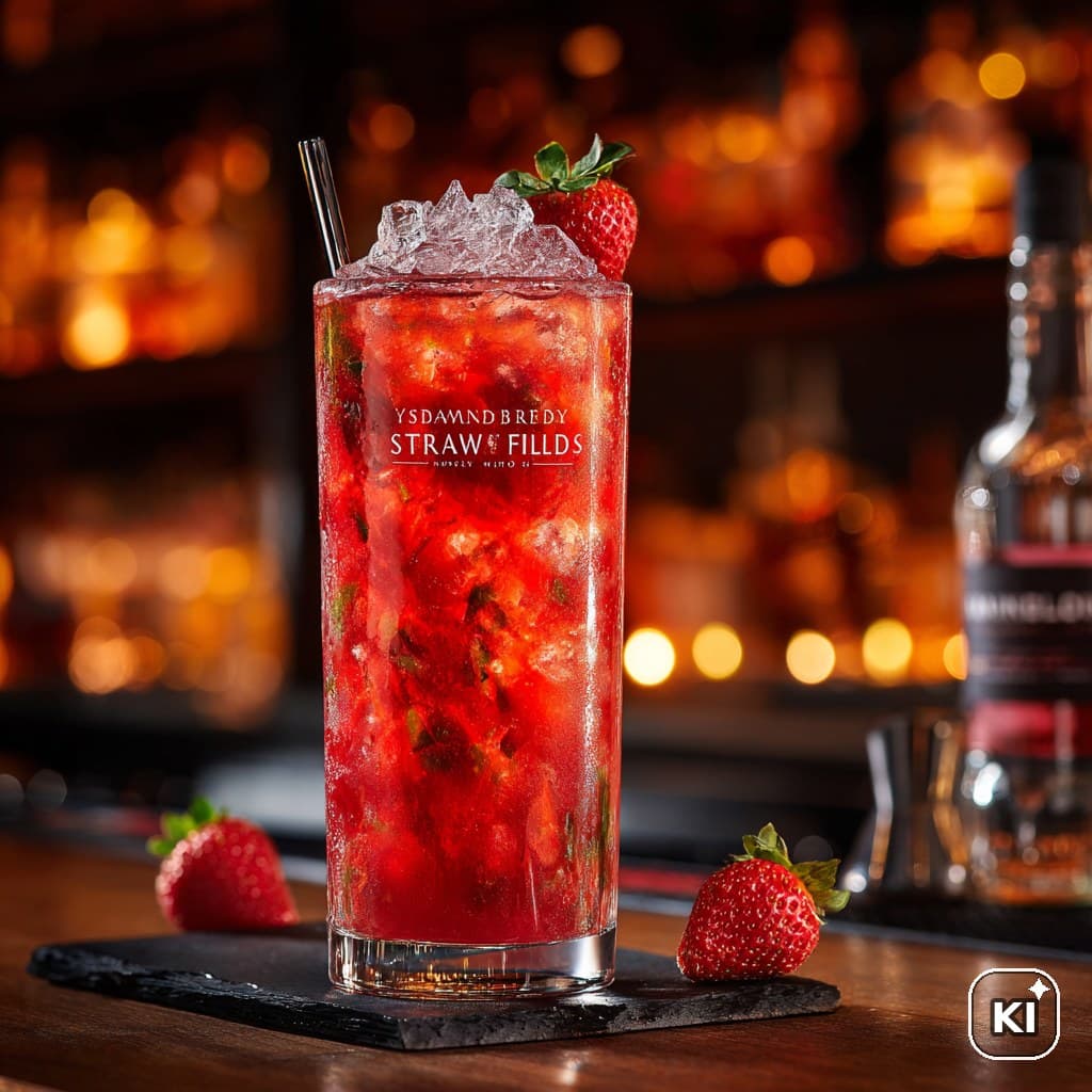 Strawberry Fields Cocktail Rezept