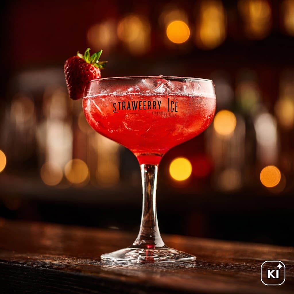 Strawberry Ice Cocktail Rezept