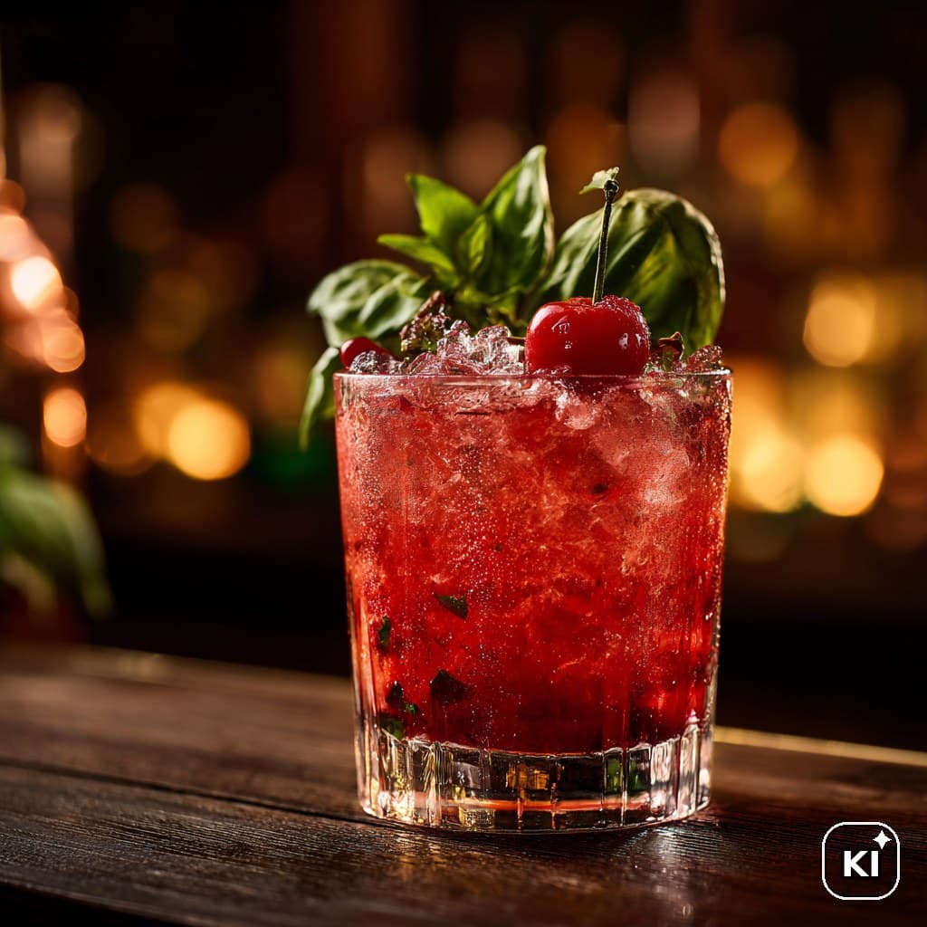 Cocktailrezept Tomato Basil Smash