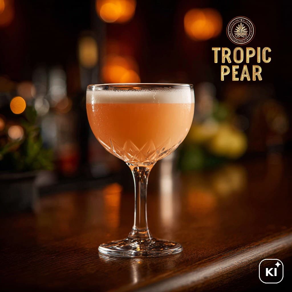 Tropic Pear Cocktail Rezept