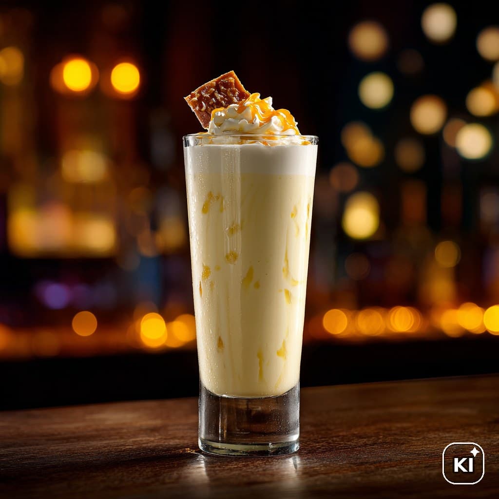Virgin Butterscotch Cocktail