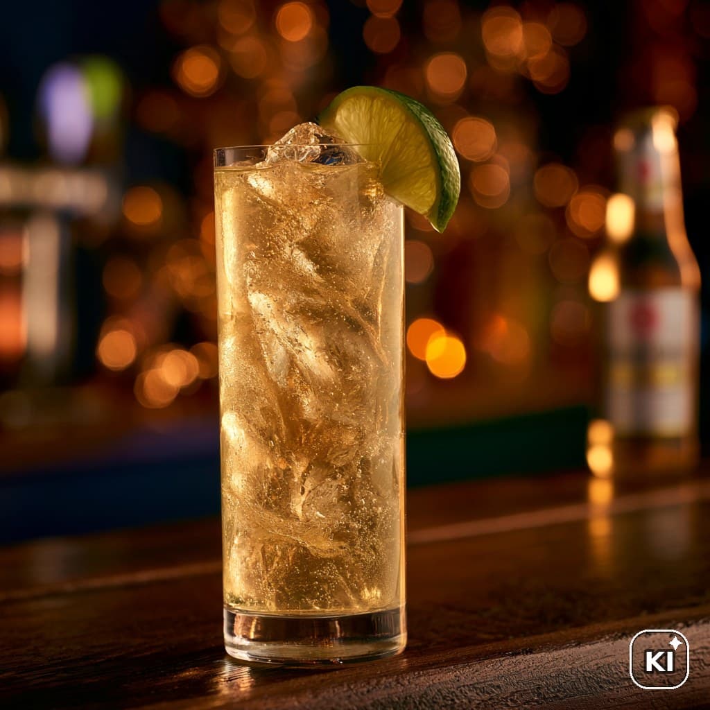 Vodka Ginger Ale Cocktail Rezept