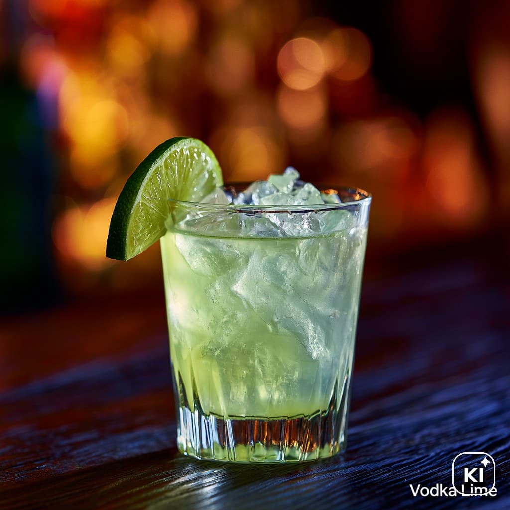 Vodka Lime Cocktail Rezept