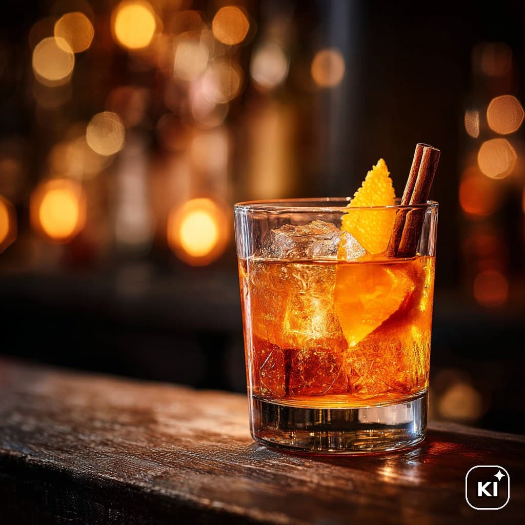 Winter Spice Old Fashioned Cocktail Rezept
