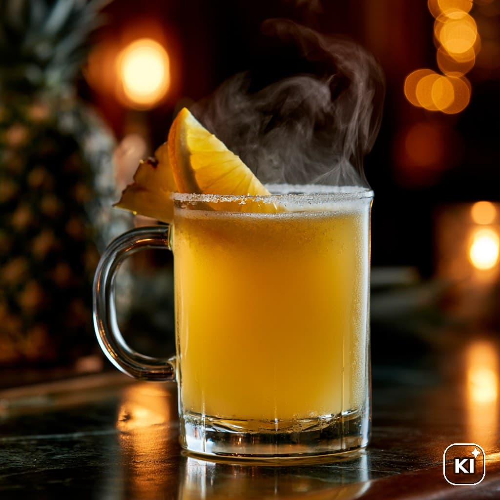 Winter Starlight Punsch Cocktail Rezept