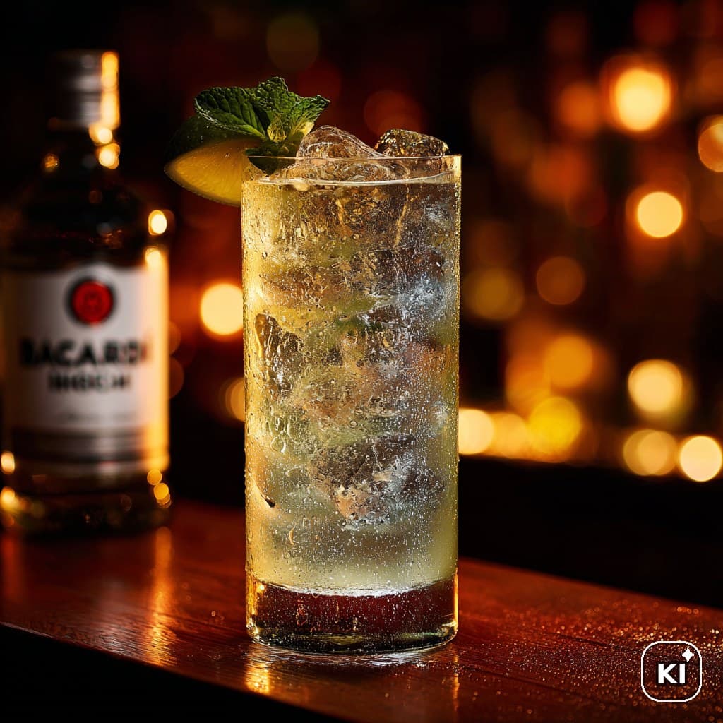 Bacardi Highball Cocktail Rezept