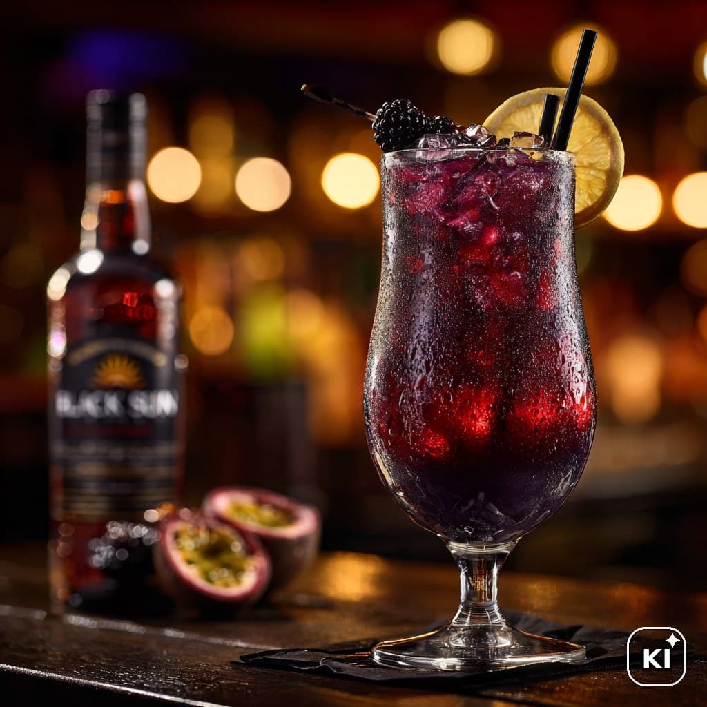 Black Sun Cocktail Rezept
