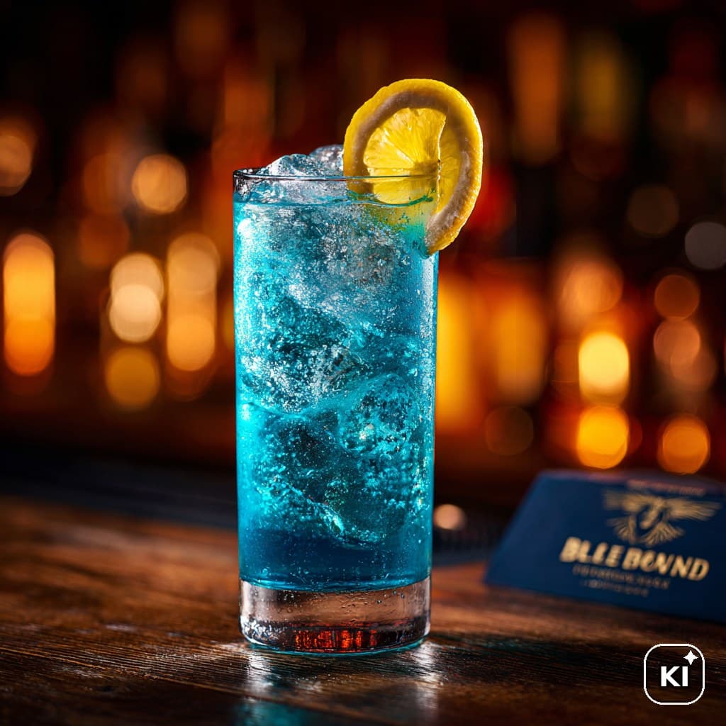 Blue Bond Cocktail Rezept