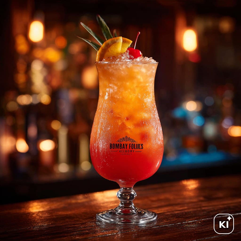 Bombay-Follies Exotic Cocktail Rezept