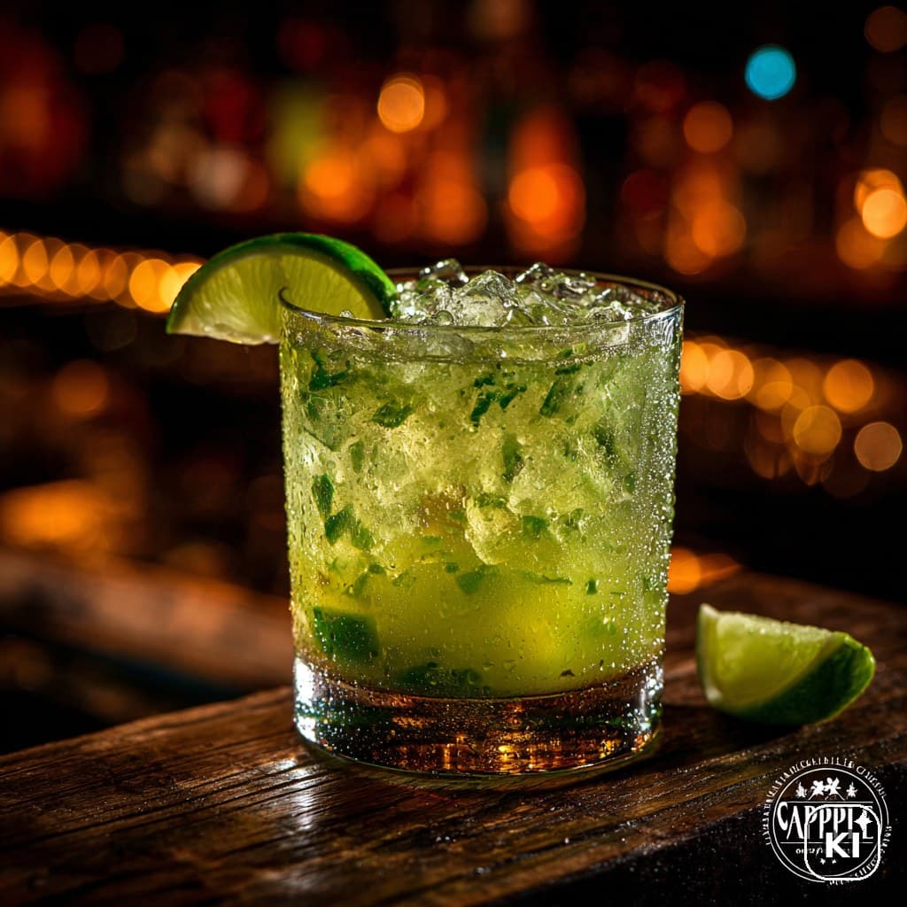 Caipi Apple Cocktail Rezept