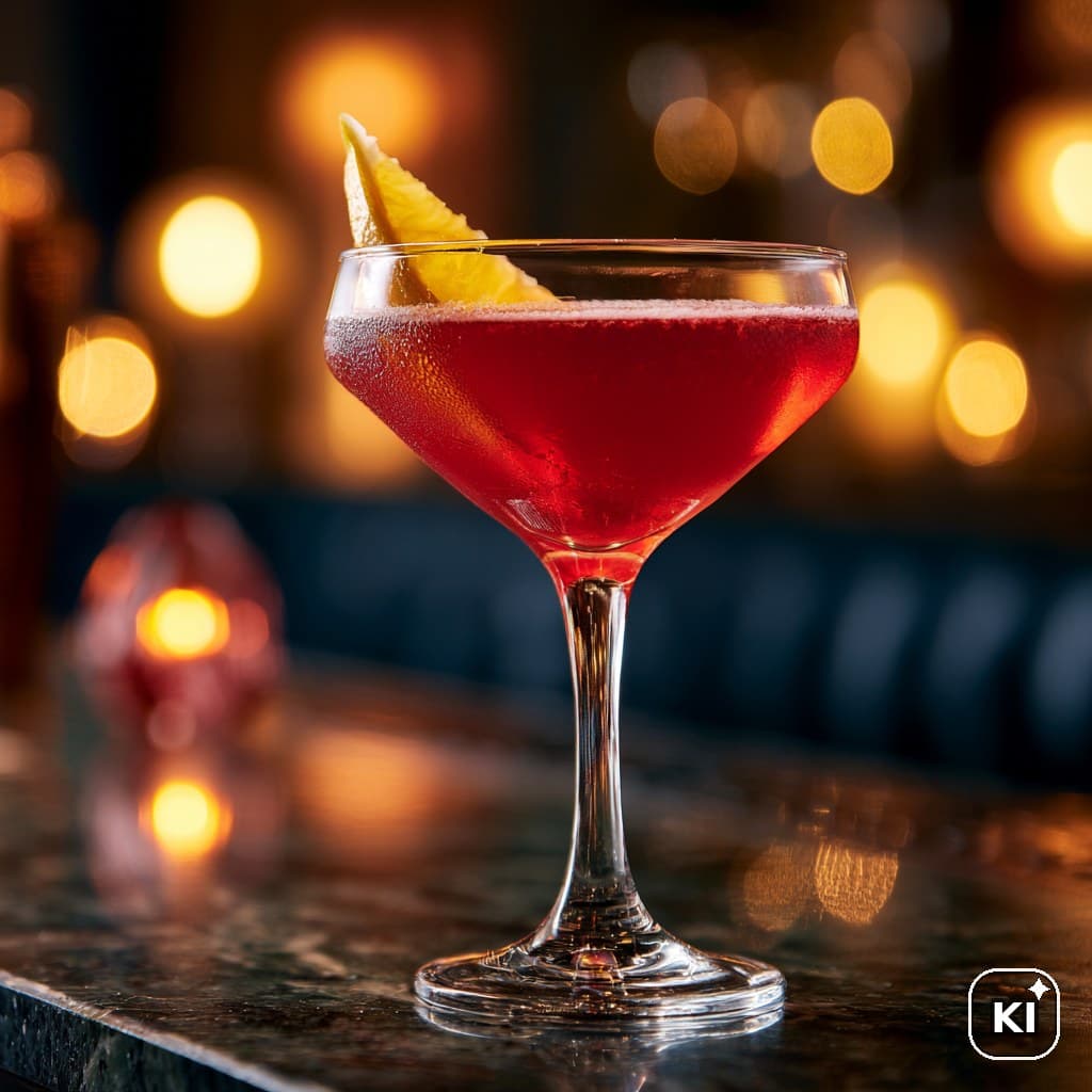 Campari Zitron Cocktail Rezept