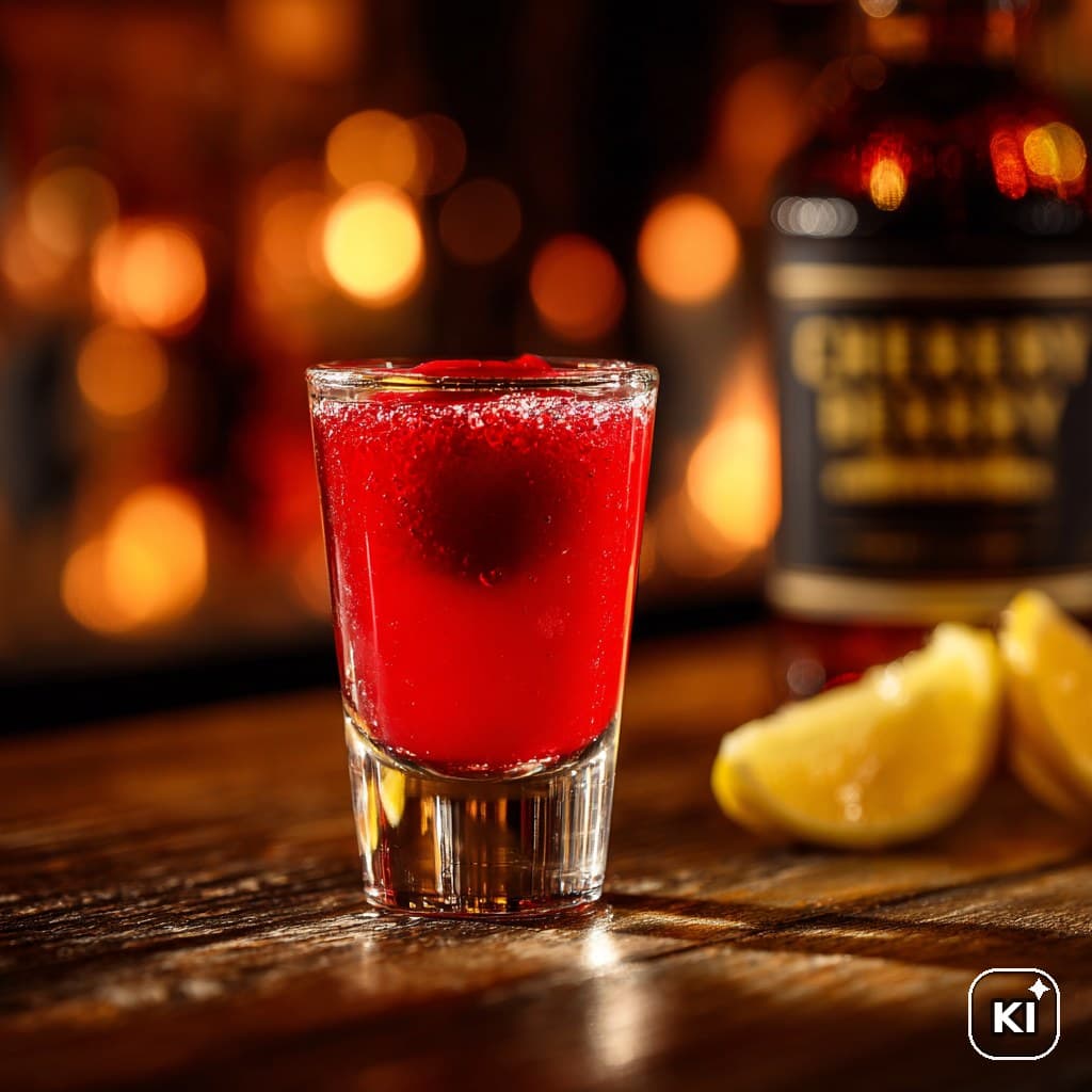 Cereza Dulce Cocktail Rezept