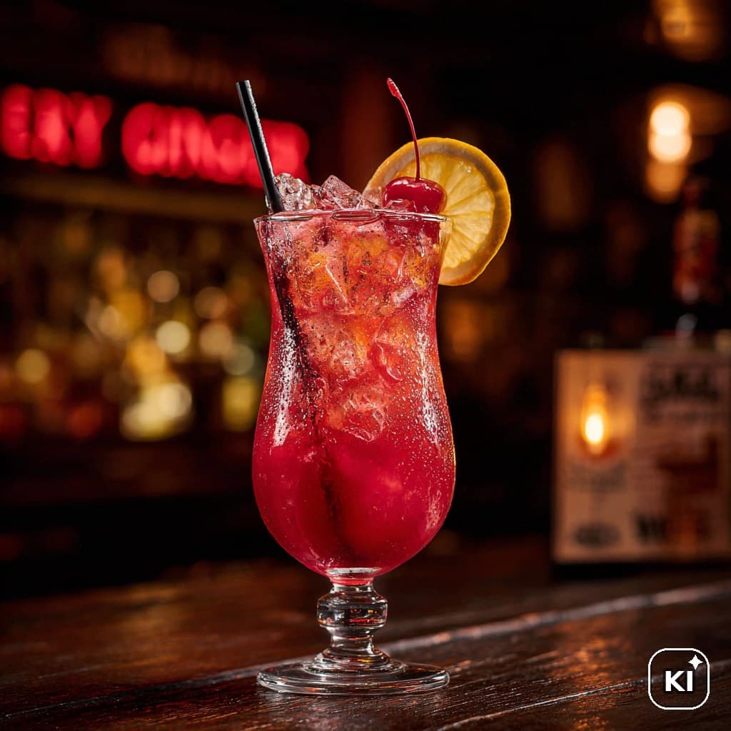 Cherry-Ginger Cocktail Rezept