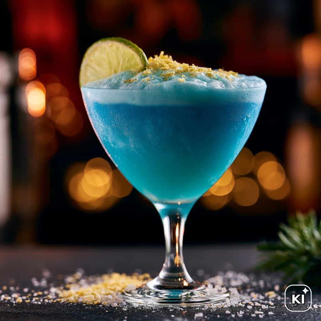Coconut Blues Cocktail Rezept