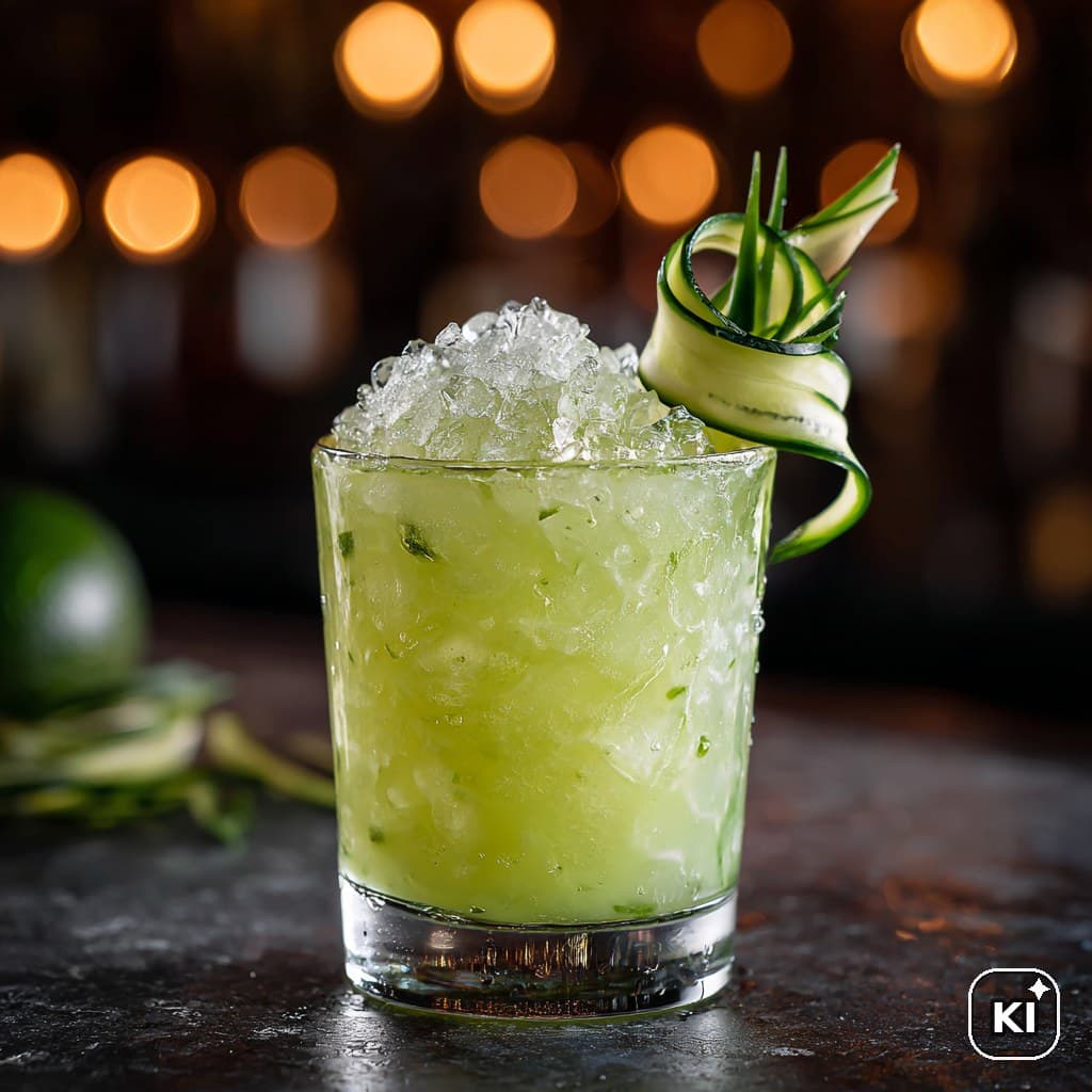 Cocumber Smash Cocktail Rezept