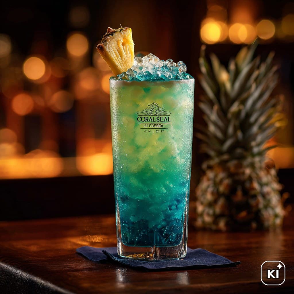 Coral Sea Cocktail Rezept