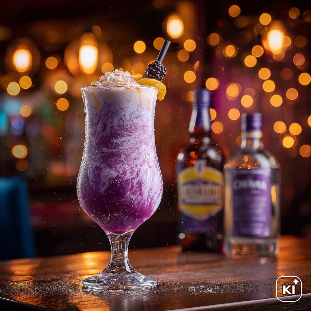 Crema de Zarzamora Cocktail Rezept