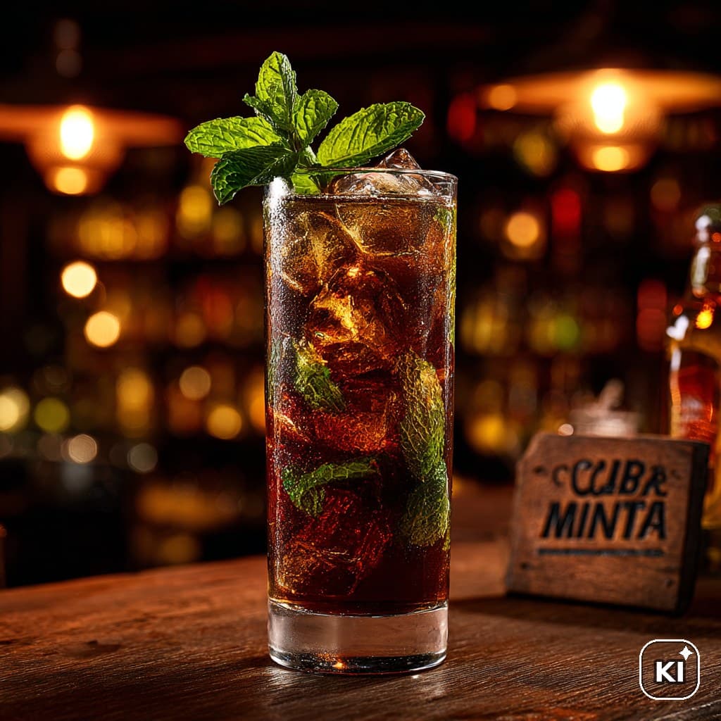 Cuba Minta Cocktail Rezept