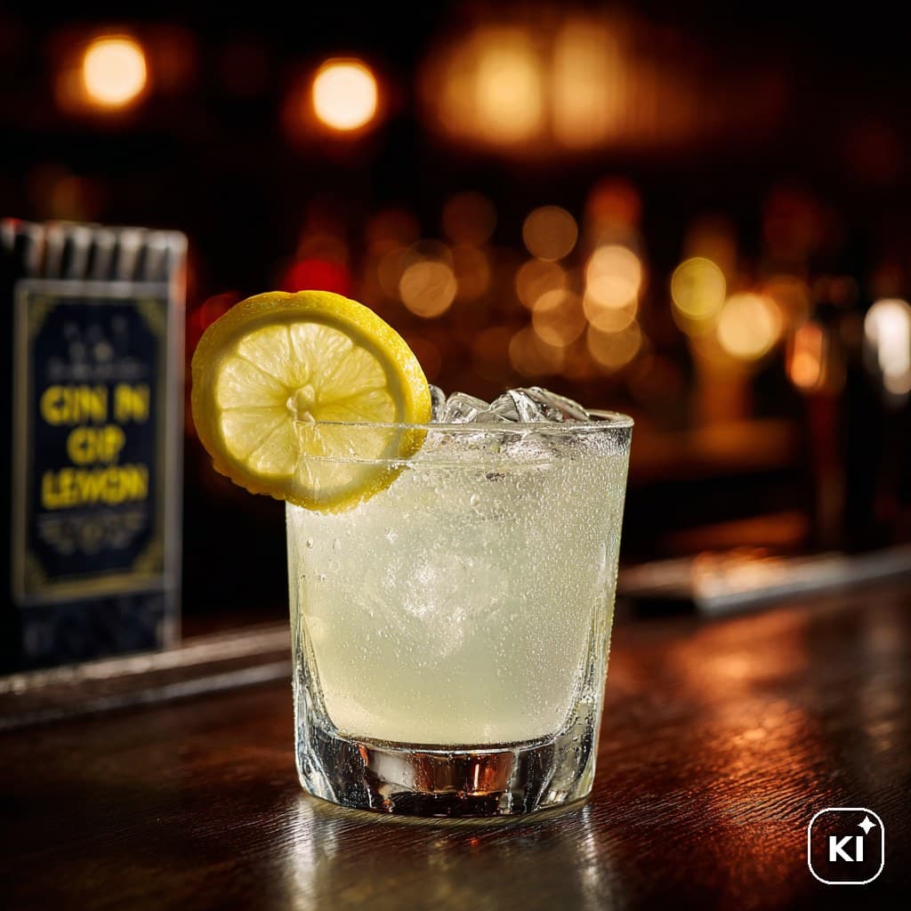 Gin Lemon Cocktail Rezept