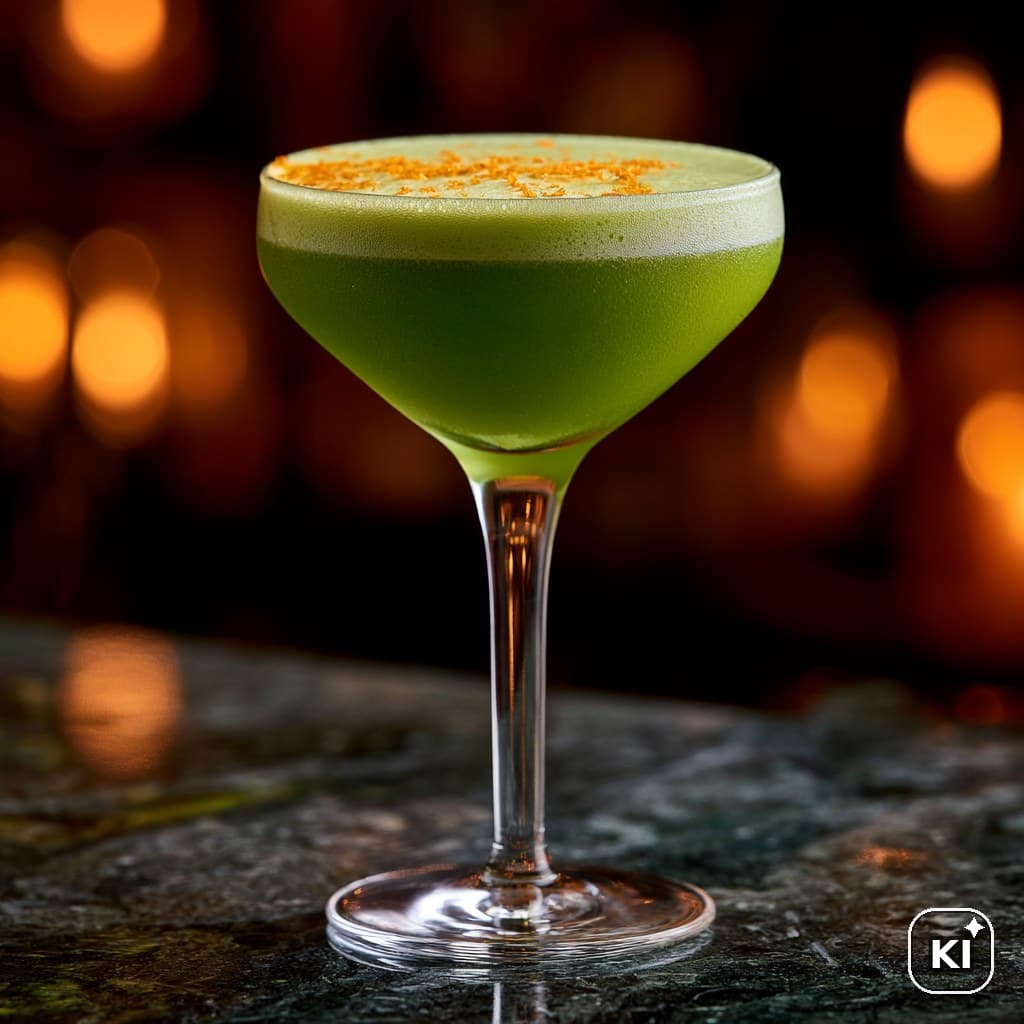 Green Forest Flip Cocktail Rezept