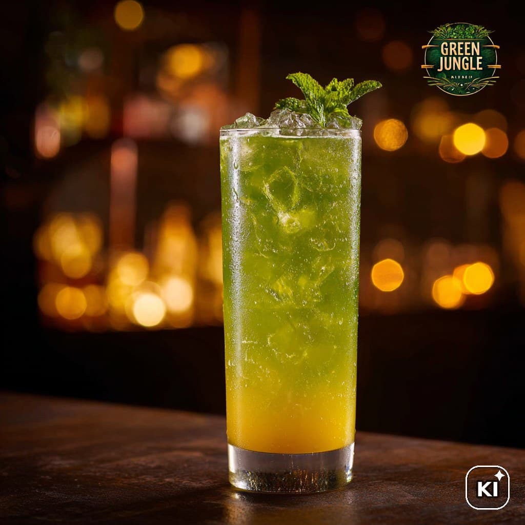 Green Jungle Cocktail Rezept