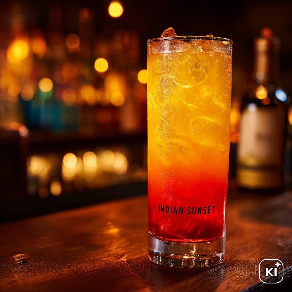 indian sunset Cocktail Rezept