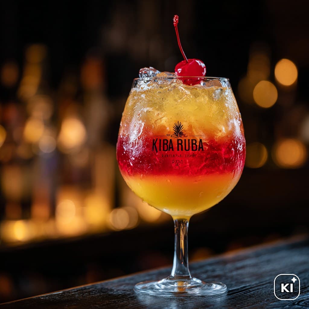 KIBA-RUM Cocktail Rezept