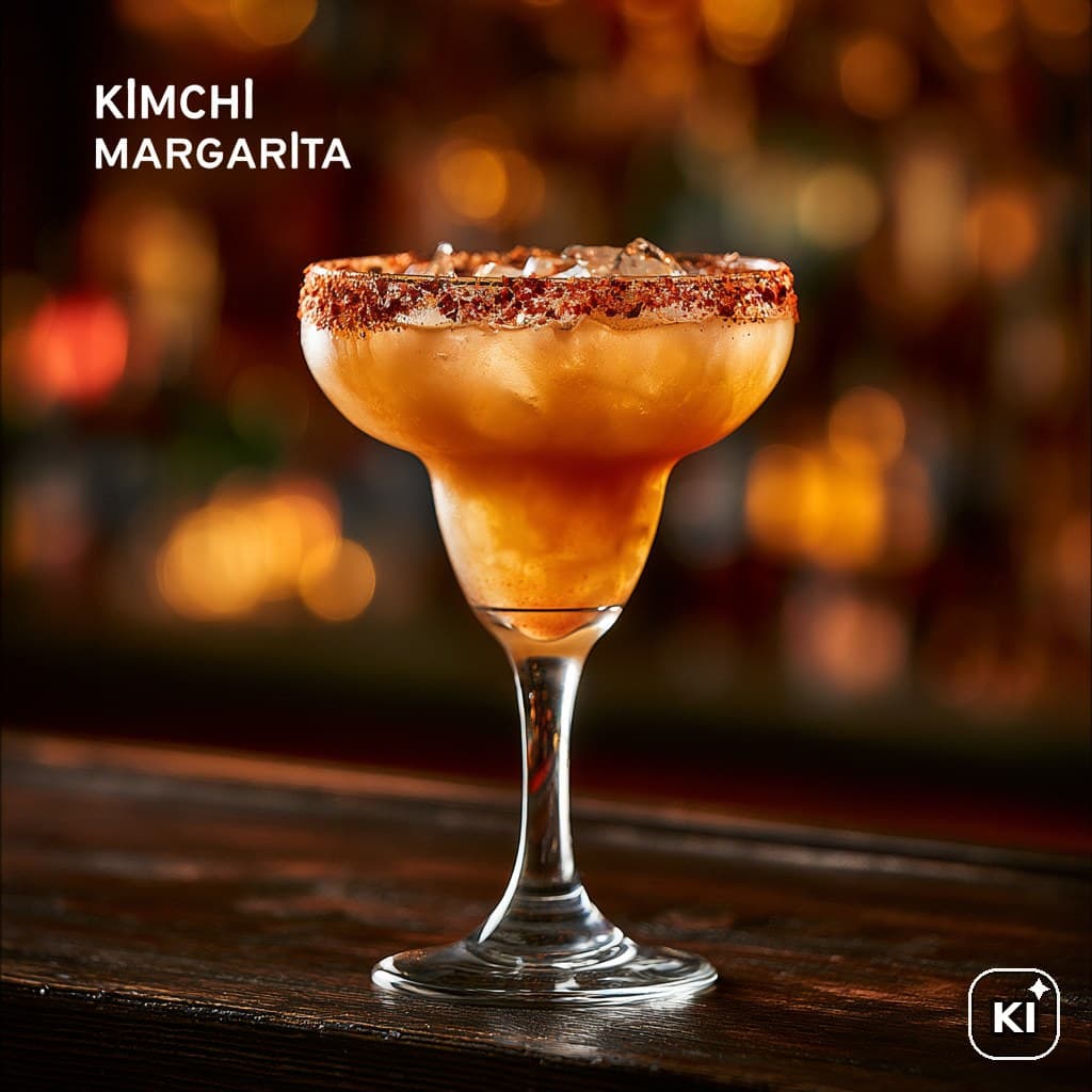 Kimchi Margarita Cocktail Rezept