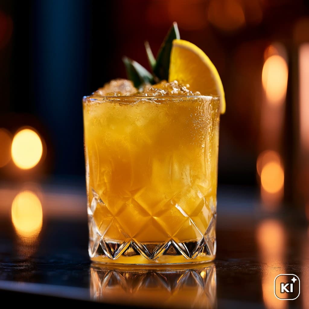 Maya Gold Cocktail Rezept