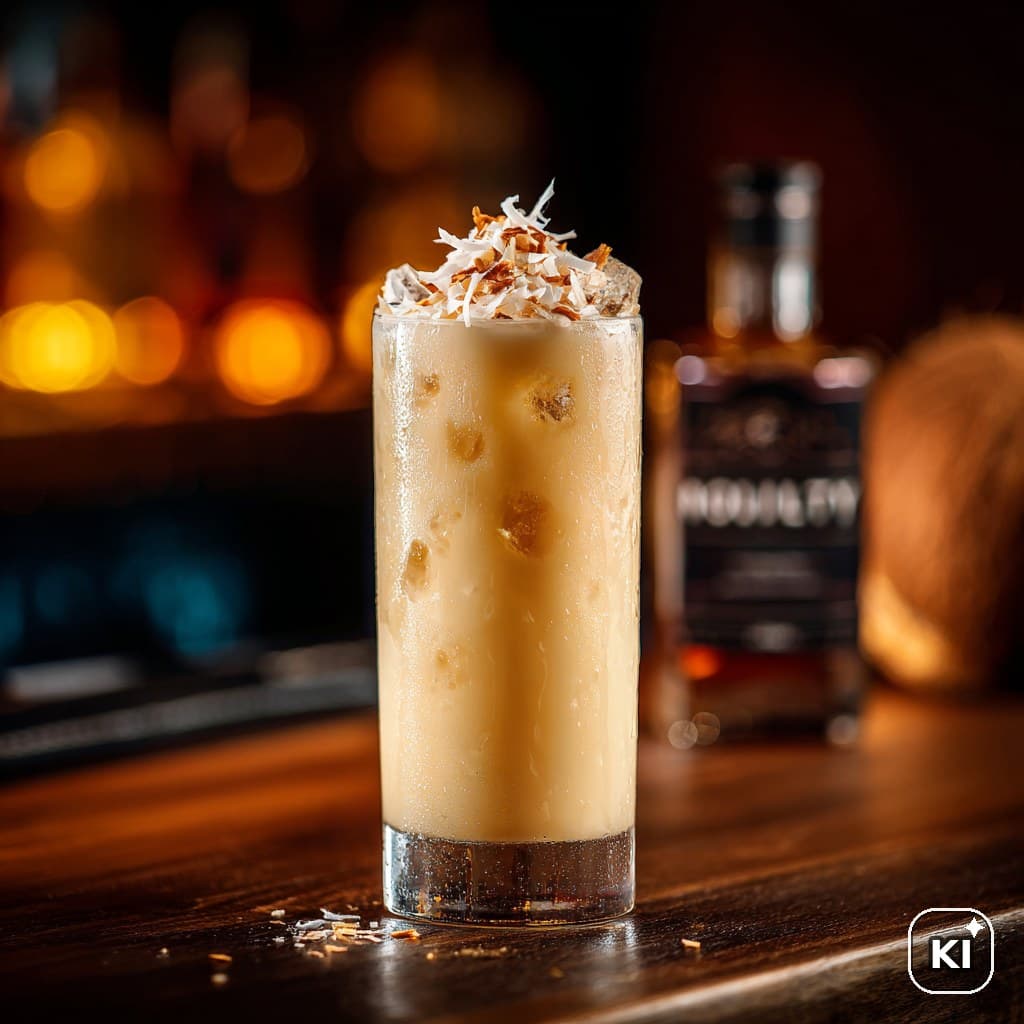Nutty Colada Cocktail Rezept