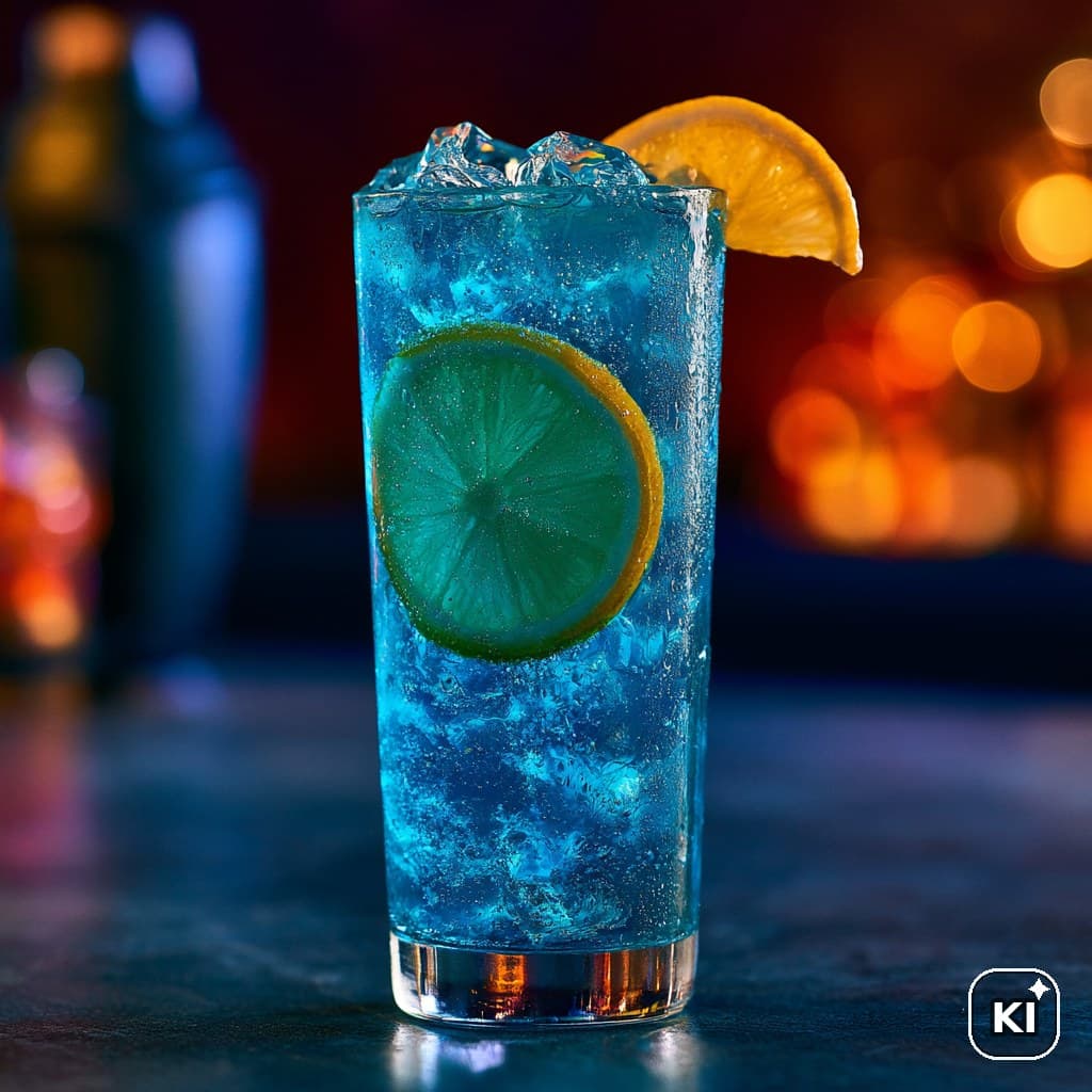 Paris Blue Cocktail Rezept