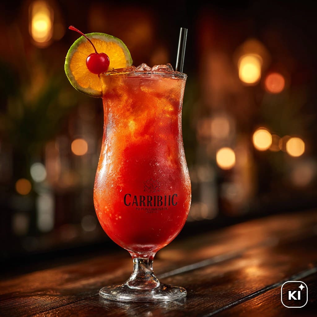Red Caribic Cocktail Rezept