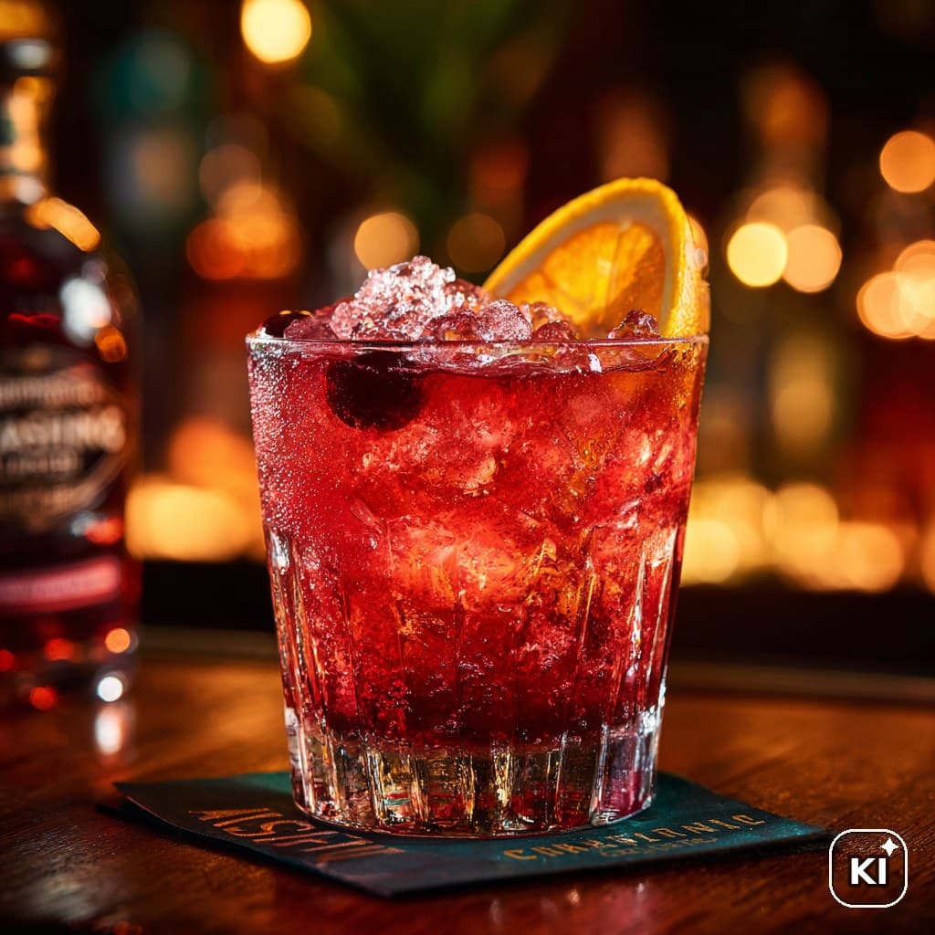 Refreshing Cassis Cocktail Rezept