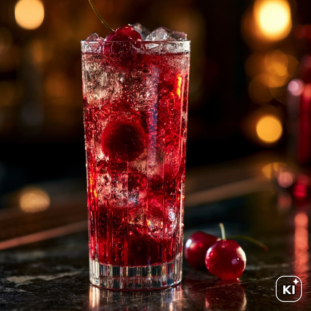 Rising Cherry Cocktail Rezept