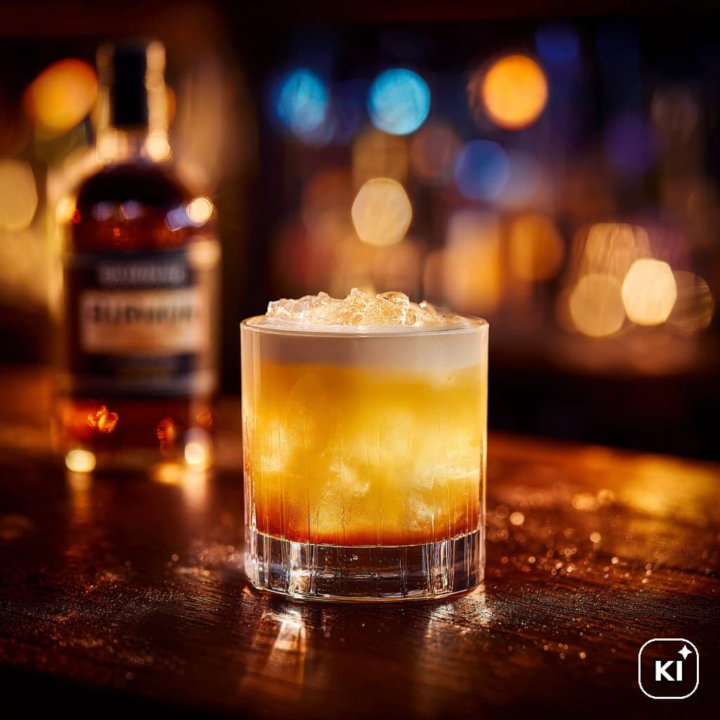Rum Sour Cocktail Rezept