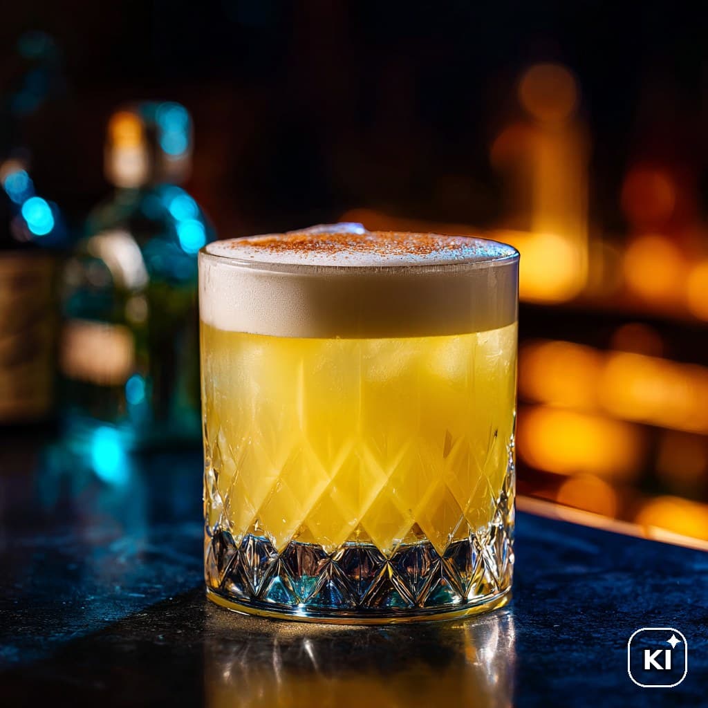 Rum Sour (Triobar Variante) Cocktail Rezept