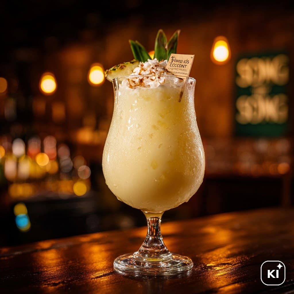 Song of Coconut Cocktail Rezept