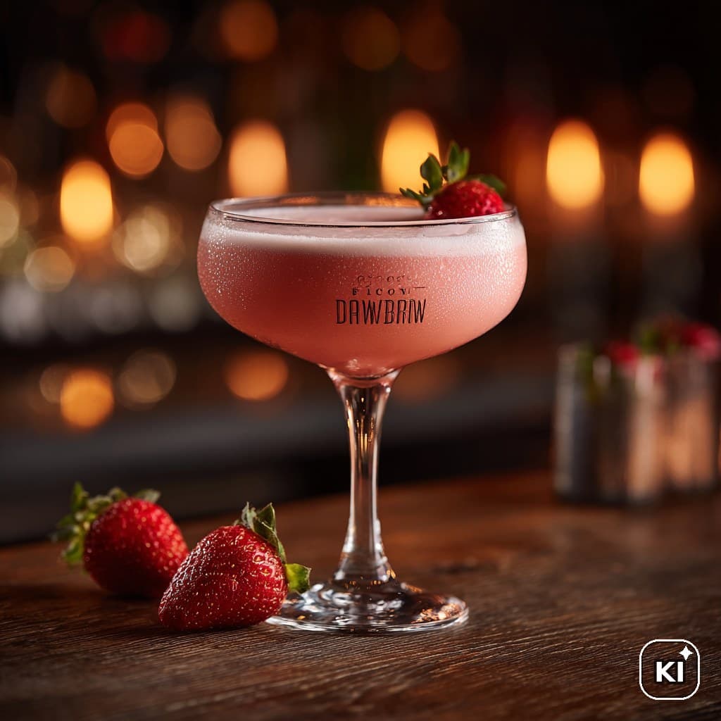 Strawberry Dawn Cocktail Rezept