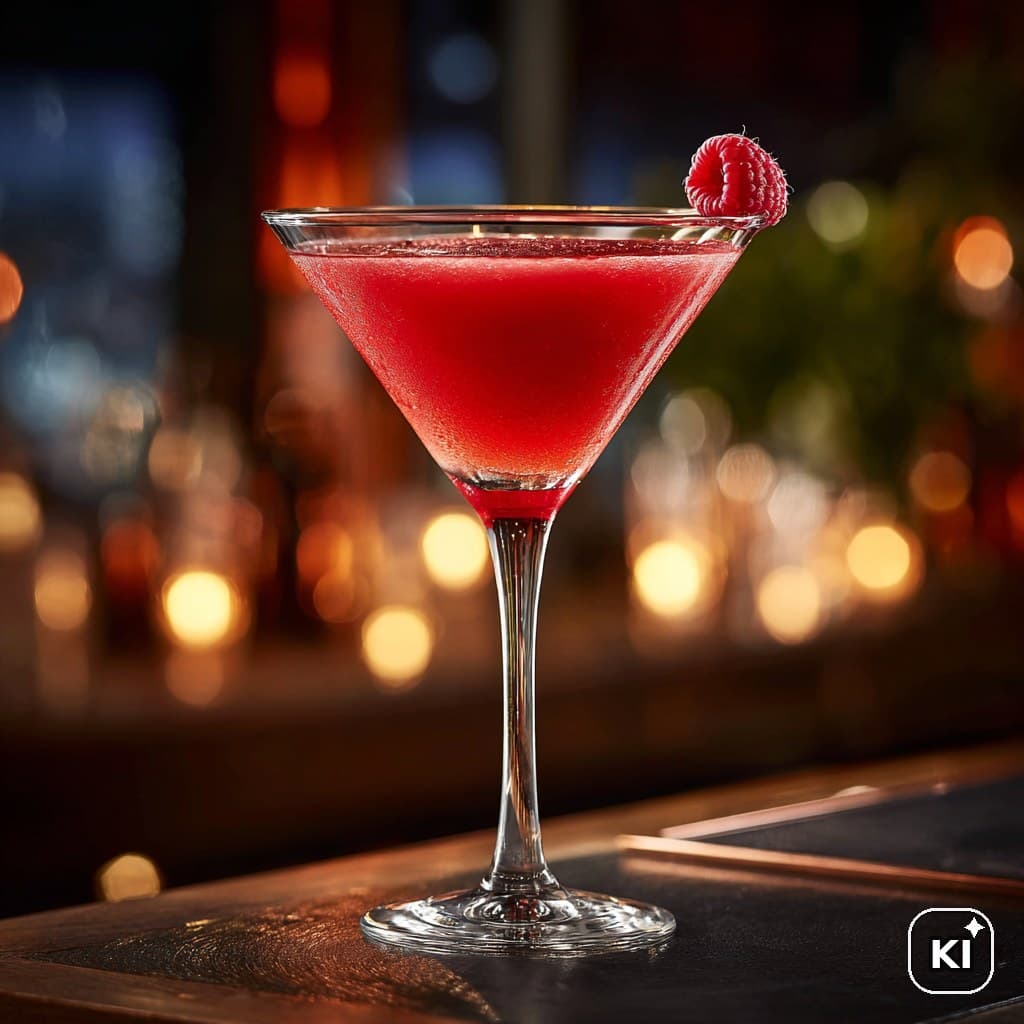 Wild Rasperry Cocktail Rezept