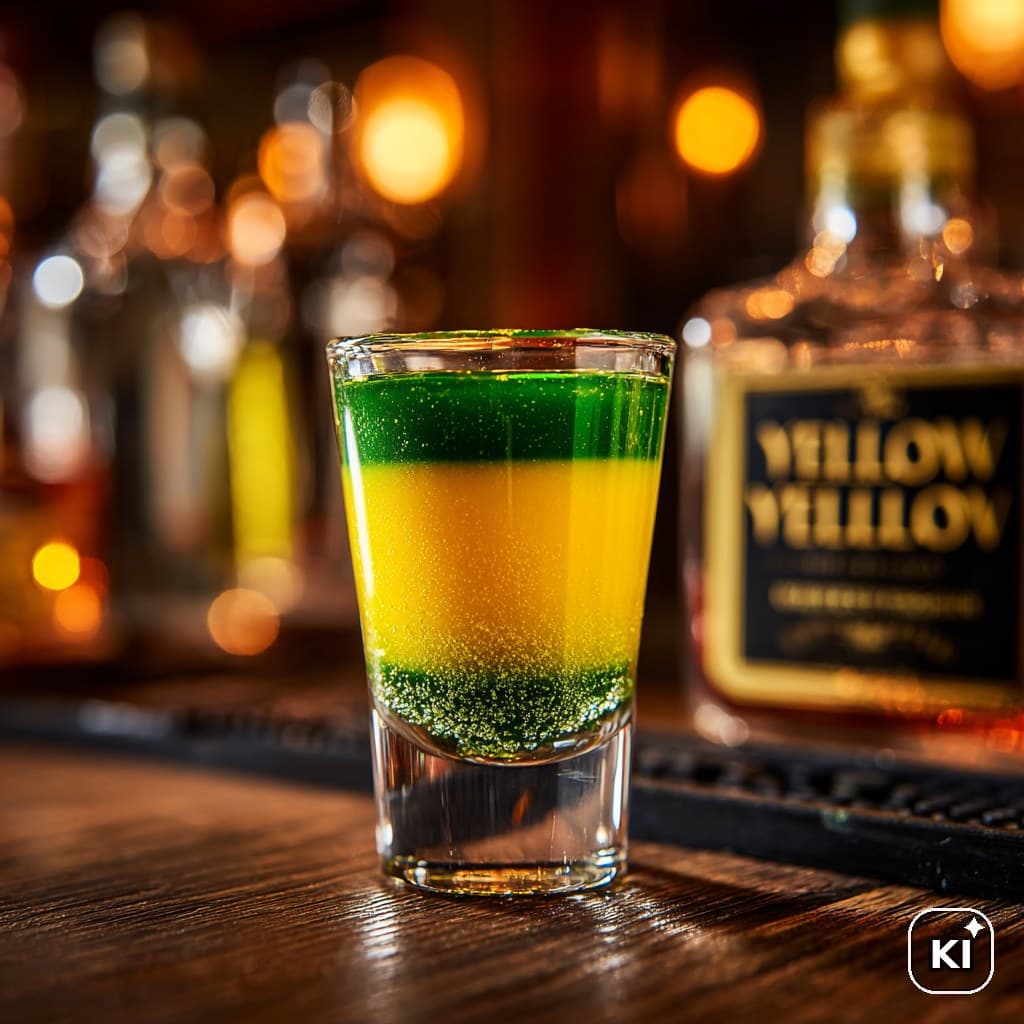 Yellow Peppermint Cocktail Rezept