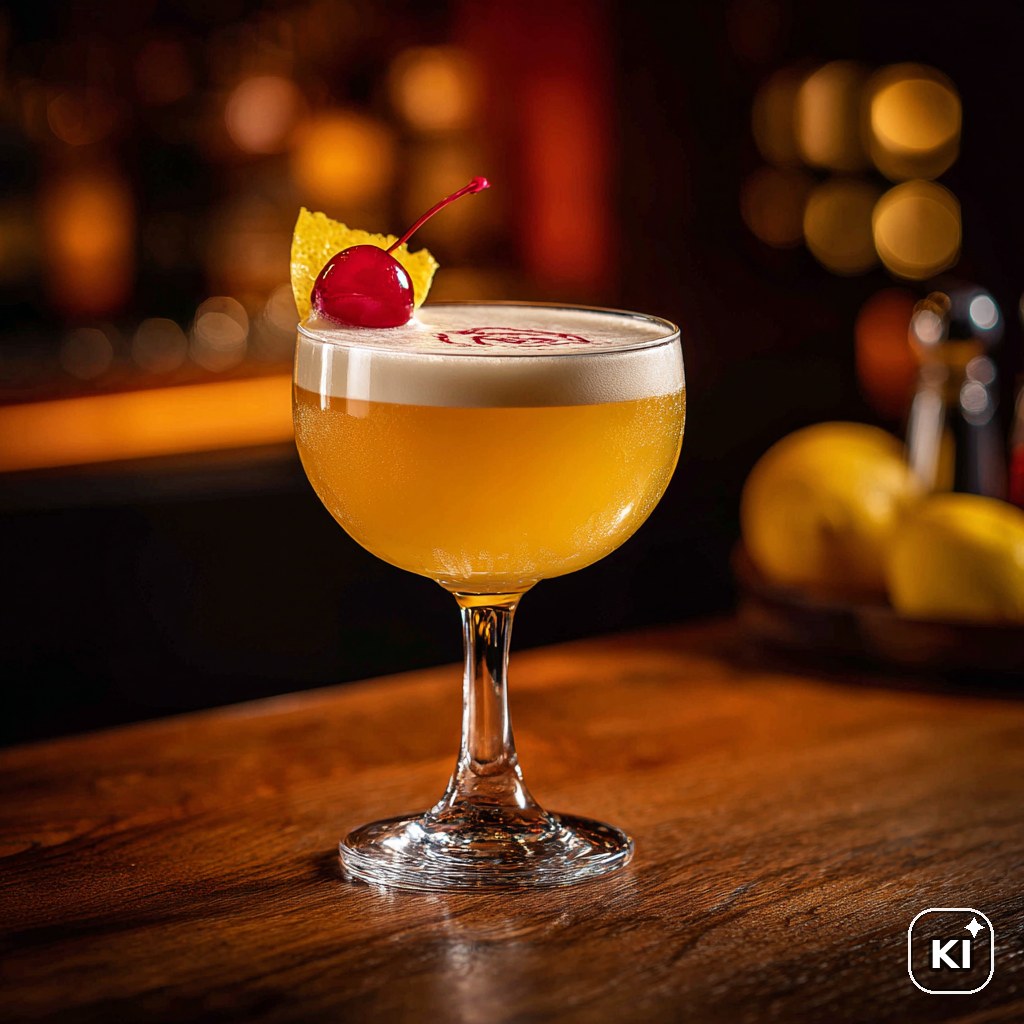 Amaretto Sour Classic Cocktail Rezept