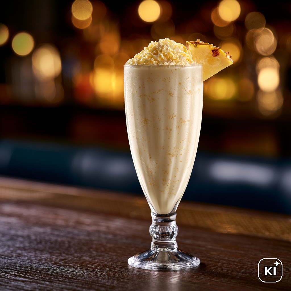Ananas-Kefir Cocktail Rezept