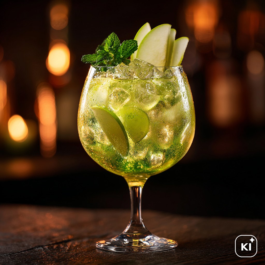 Apfelgarten Spritz Cocktail Rezept