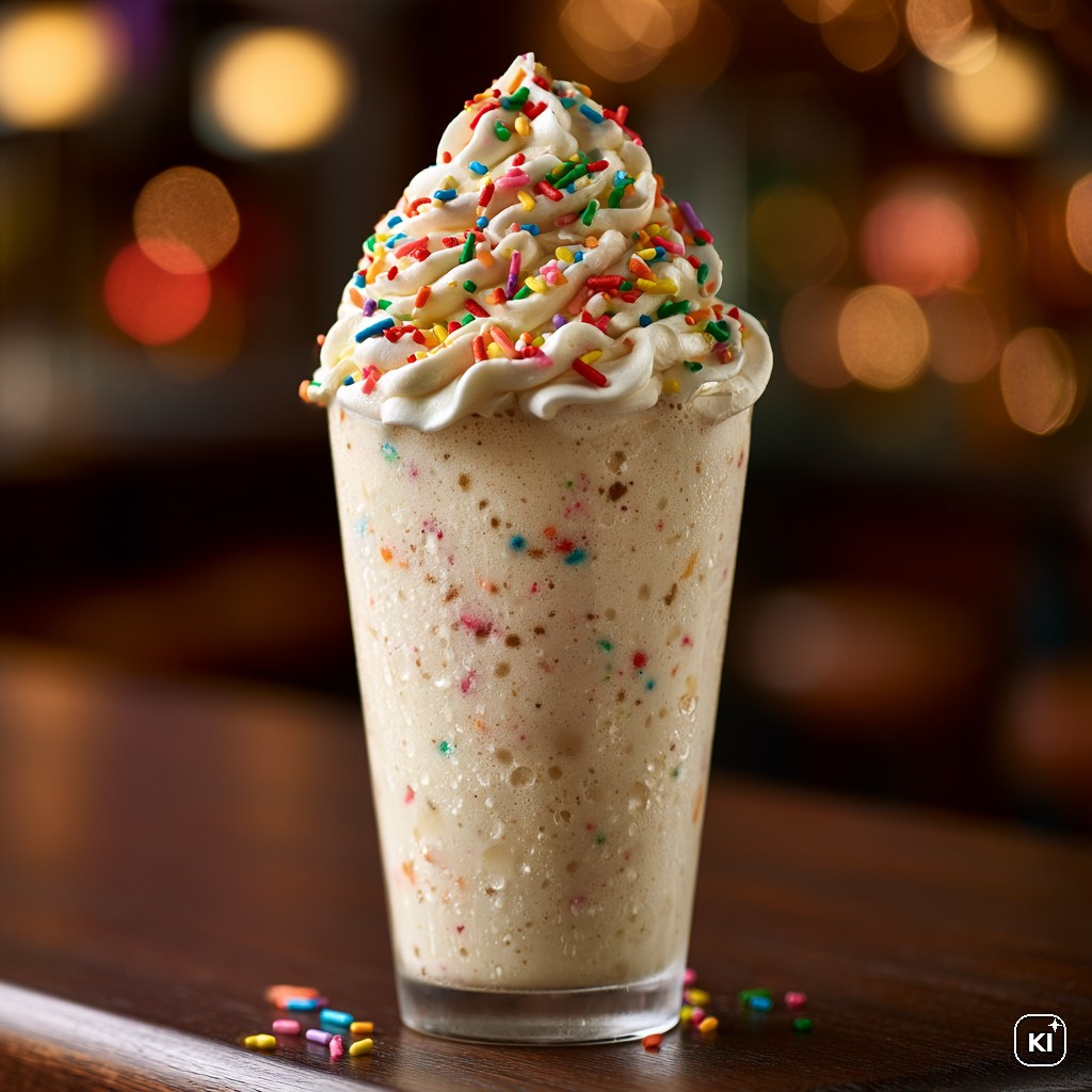 Baileys Birthday Cake Milkshake Cocktail Rezept