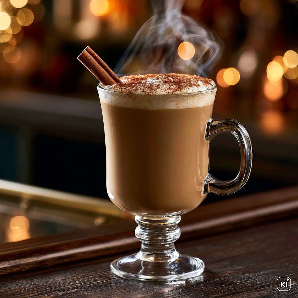 Baileys Cinnamon Roll Latte Cocktail Rezept