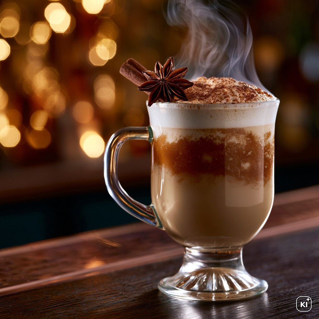 Baileys Gingerbread Latte Cocktail Rezept