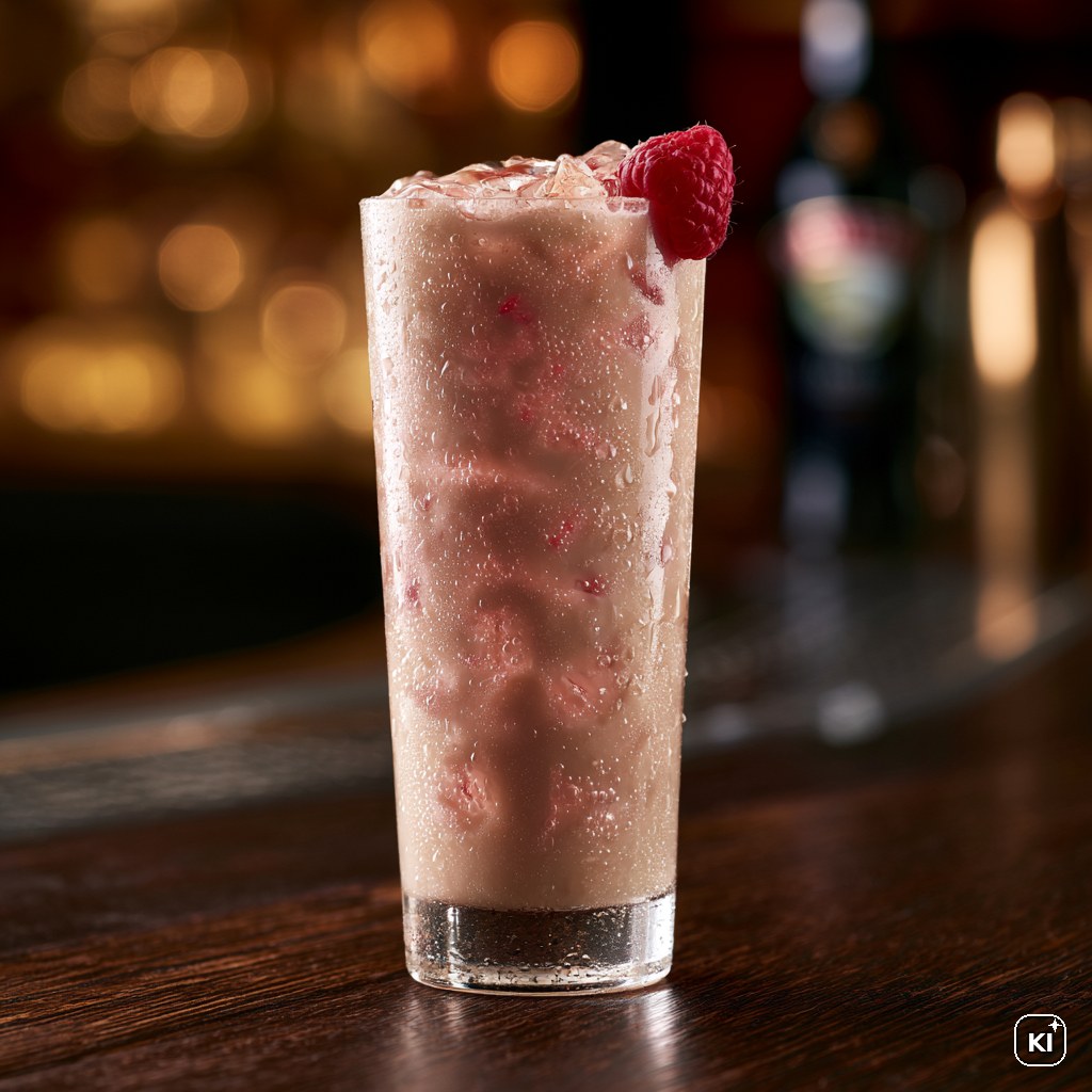 Baileys Raspberry Cream Fizz Cocktail Rezept