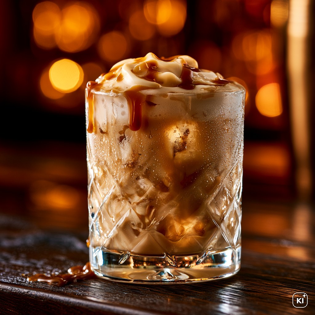 Baileys Salted Caramel White Russian Cocktail Rezept